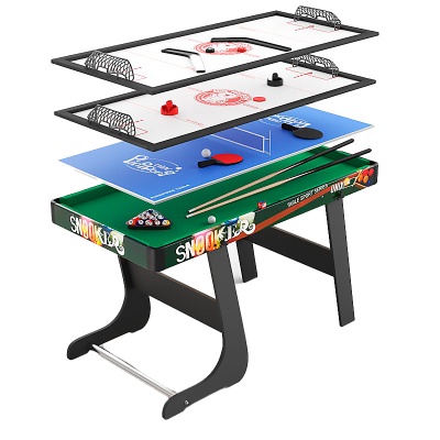 Игровой стол 4 в 1 Line трансформер Наша игрушка GTMFU125X63CL 1